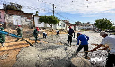 Prefeitura de Jequié avança com melhorias urbanas e obras chegam agora até Rua da Banca e imediações